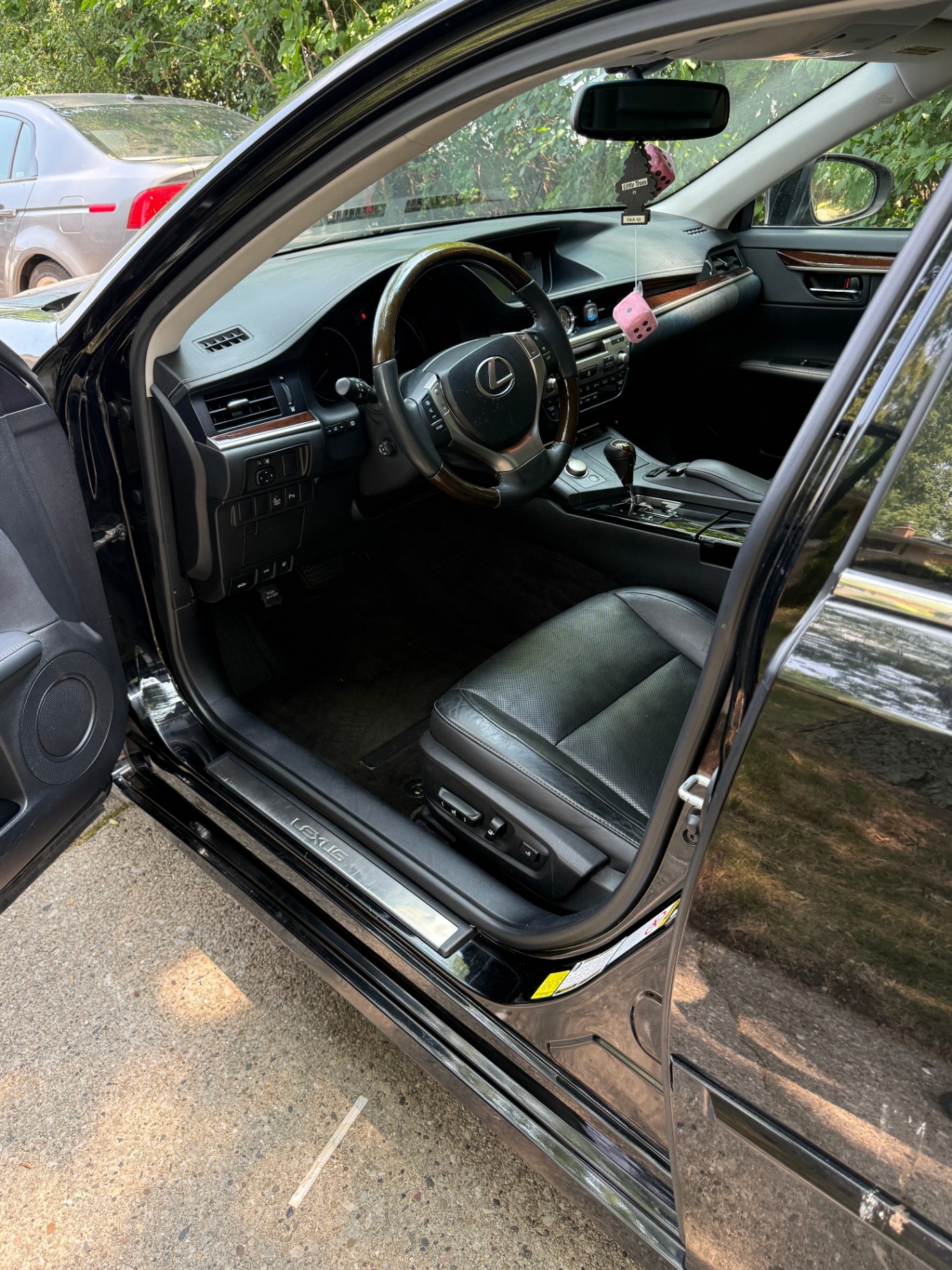 Lexus interior after detail
