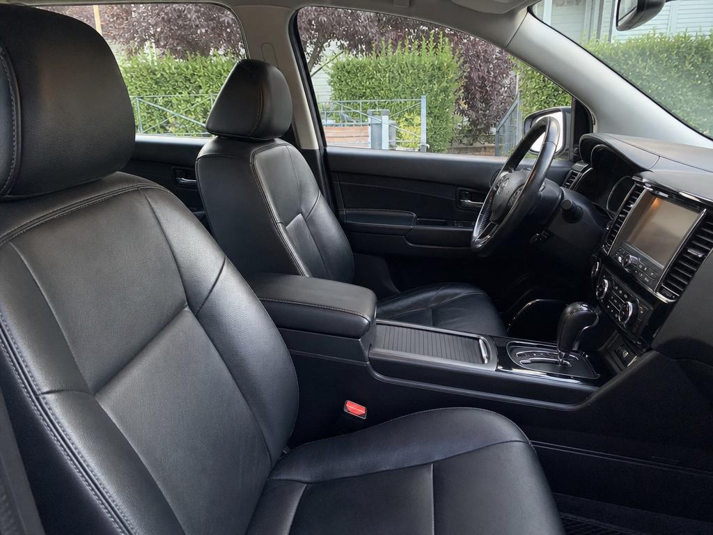 Clean leather interior after detailing
